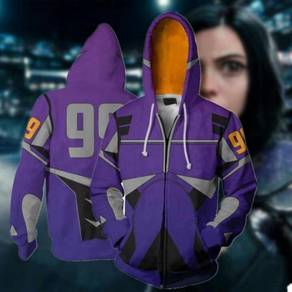 Alita purple hoodie jacket RBT0100