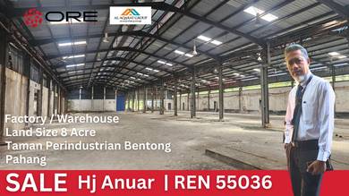 Warehouse / Factory For Sale in Bentong,PHG
