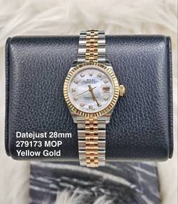 Rolex Datejust 31mm MOP Yellow Gold 279173
