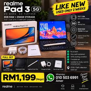 realme pad3 5g Full Set (NEGO)