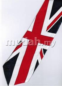 Patriotic UK United Kingdom Flag Fancy Neck Tie 2