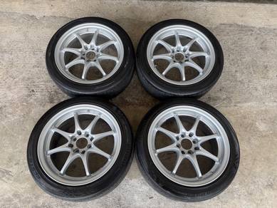 Rim ce28 cutting japan 16 inch silver mc3 myvi seg