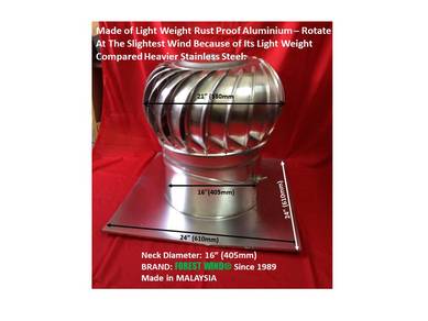 Wind Turbine Ventilator - Shah Alam