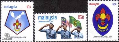 1974 Scout Jamboree Malaysia Stamp UM S