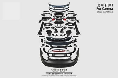 Porsche 911 992 turbo s conversion