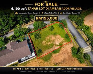 Residential Land in Durian Tunggal, MLK