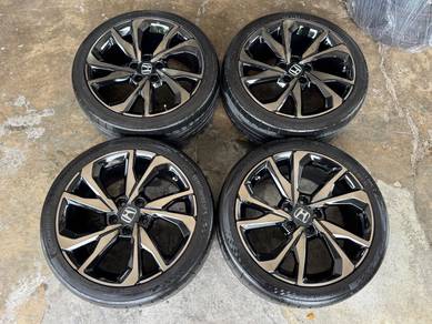 Rim second 18 civic fk7 siap tayar civic accord