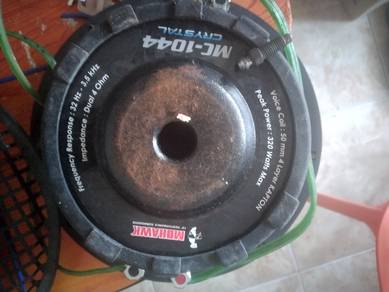 used Mohawk base speaker 