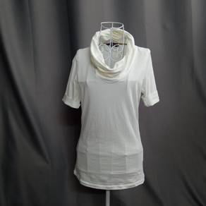 Burberry  structured high neck cosy White Blouse