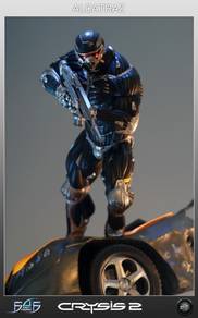 Crysis 2 Alcatraz Statue Light Up Figure Crytek