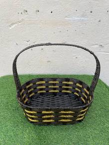 YE51J Bakul Anyaman 42cm Oval Gift Hamper Basket