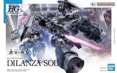 Bandai HG 1/144 Witch Mercury Gundam Dilanza Sol