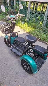 basikal elektrik/bateri 2 penumpang