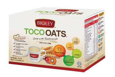 Bioley Toco Oats with Tocotrienols Beta-Glucan Oat