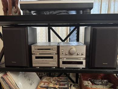 Technics vintage mini hifi vinyl player