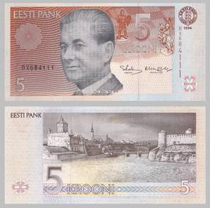 Estonia 5 Krooni 1994 - Pick P76a