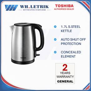 Toshiba 1.7L Kettle with #304 Food Grade S.Steel