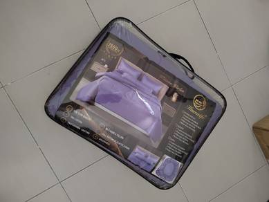 2500TC Ice Silk Bedsheet Queen Size 5in1