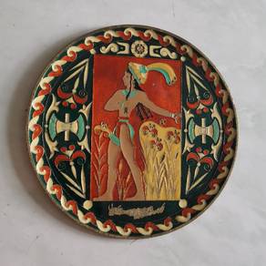 Vintage, brass, enamel, round, the Prince the of L