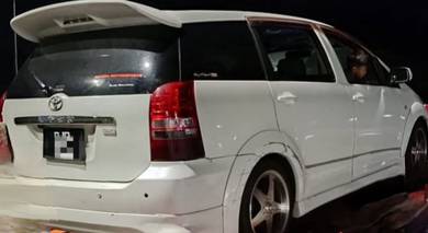 Toyota Wish TYPE E in Batu Caves, SGR