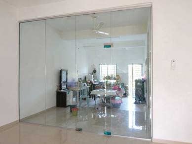 Install Tempered Glass Wall
