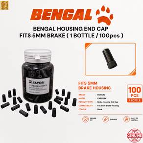 BENGAL CAPB2BK Bicycle Brake Housing End Cap Fits