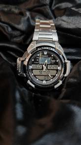 Casio SGW-400H analog-digital twin sensor watch