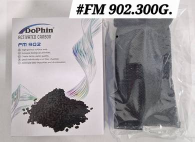 Dophin Activated Carbon 300g Aquarium Fish FM902