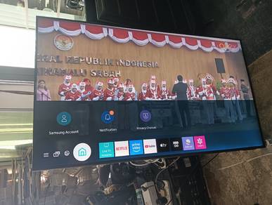 Samsung 55" QLED 4K Smart TV elok lagi