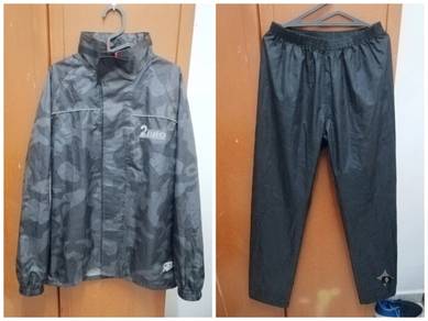 Heavy Duty Biker Raincoat Set (Size 5XL)