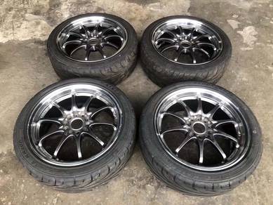 Wheels Rays Volk Racing CE28 114.3x5 17" Ori Japan