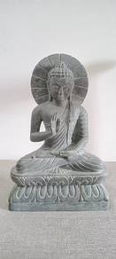Antique Burmese Stone Buddha statue (26cm) 古董缅甸石雕