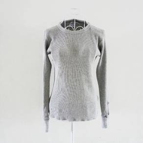 Champion Long Sleeve Grey Top