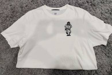 Authentic CP Company White Graphic T-Shirt