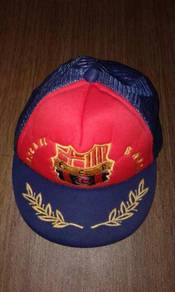 Rare cap BARCELONA FC 80s topi era MARADONA