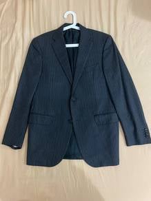 Vintage Corneliani Grey Pinstripe Blazer