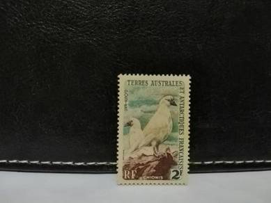1960 French Antarctic Stamp Sheathbill Bird