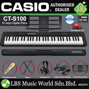 Casio CT-S100 61 Key Casiotone Electric Keyboard B