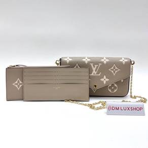 Brand New LV Bicolour Grey Empreinte Felicie