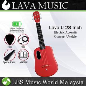 Lava U 23 Inch Electric Acoustic Concert Ukulele R