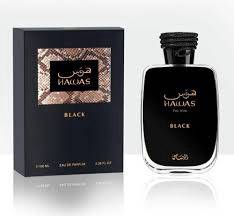 Hawas Black EDP 100ml by Rasasi + Free Gift