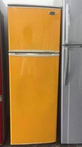 Orange Elba Refrigerator Fridge Peti Sejuk Ice Ais
