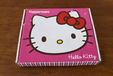 Pinggan hello Kitty Tupperware pink plate 4