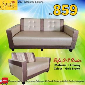 Sofa PU leather 2+3 seaters