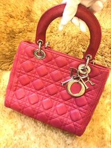 Pink DDior bag