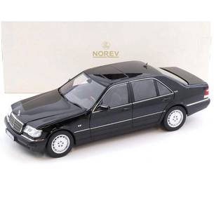 Norev 1997 Mercedes-Benz S600 S-Class (W140) Black