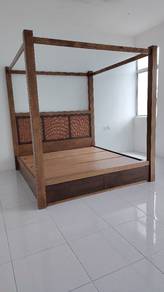 King Canopy Bed Frame