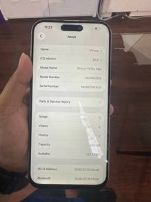 iphone 15 PRO MAX 256GB🤍