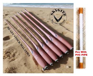SKYGITZ MALAYSIA Pink FAIRY ENJOY Udang Galah rod
