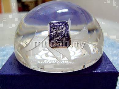 Scottish Rugby Union - Edinburgh Crystal - 450gms